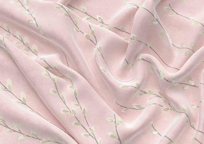 Willow Field, Precious Pink - Made to Measure Curtains - Image 4